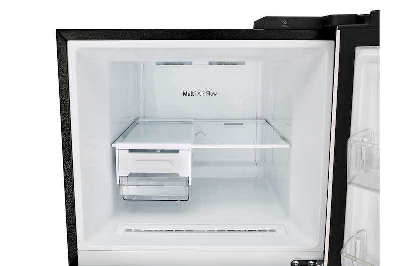 Top drawer open door without food