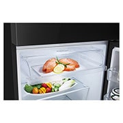 Bottom Freezer with food