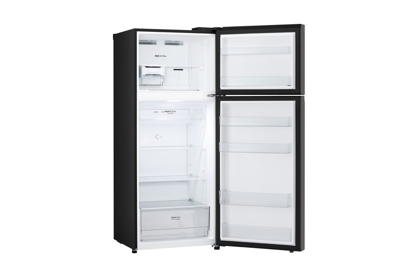 Side all door open without food