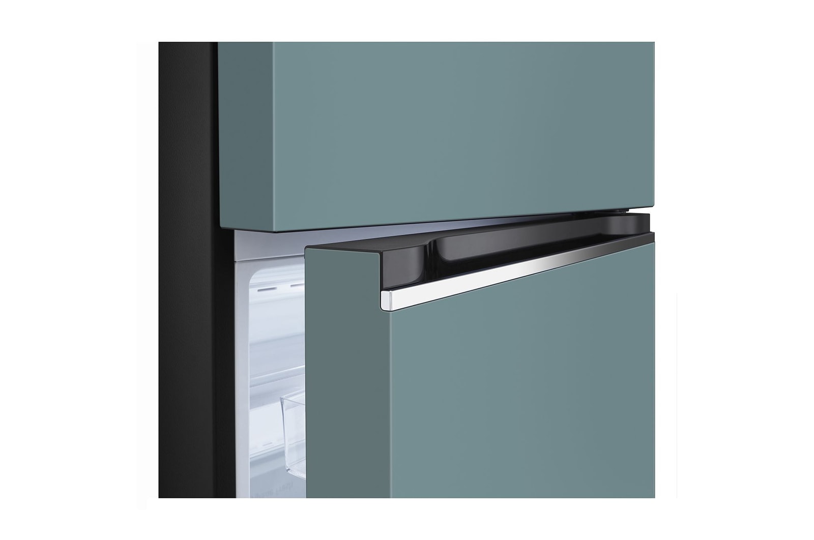 LG 395L Kulkas 2 Pintu LG Refrigerator Objet Collection Terbaru dengan Warna Clay Mint dan DoorCooling+, GN-B392PQCM
