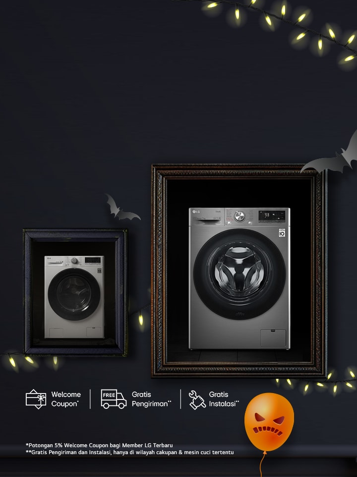 Promo Mesin Cuci Halloween