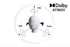 Gambar ini menunjukkan Dolby Atmos Head Tracking