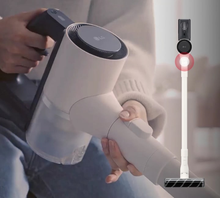 Dual Built-in crevice tip dirancang untuk menjangkau area yang sulit dijangkau. Tersedia juga alat tambahan untuk berbagai penggunaan.	