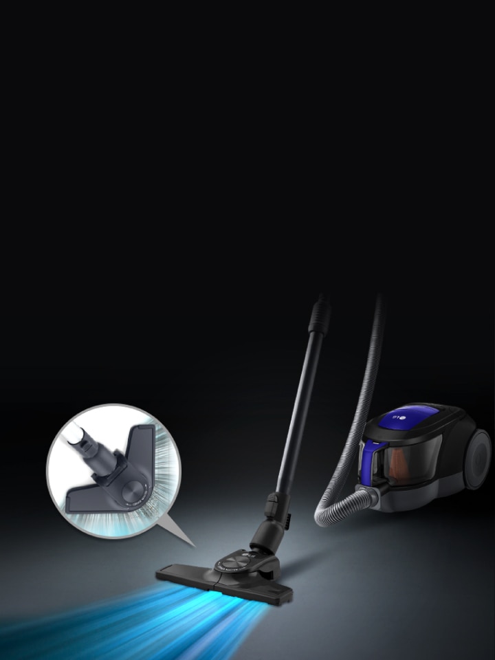 Daya hisap kuat, dapat membersihkan berbagai area