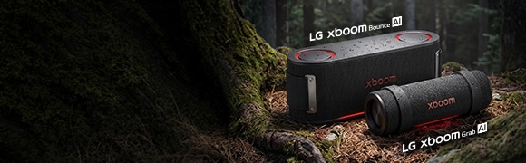 Introducing LG Grab and Bounce Speakers