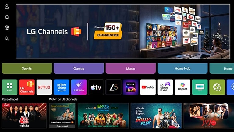 LG channels