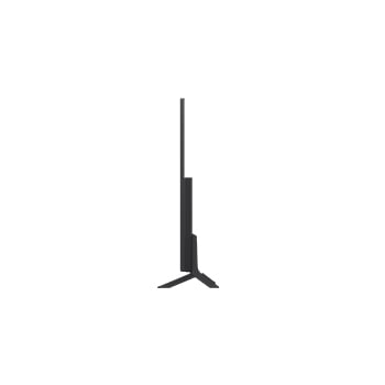 Left-facing side view of LG QNED82 TV 