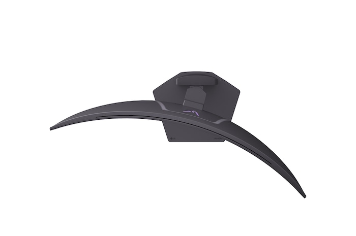 +15 degree side view of a tilted 39GX900A monitor 