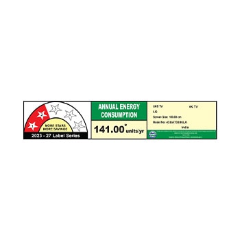 43UA73506LA BEE Sticker