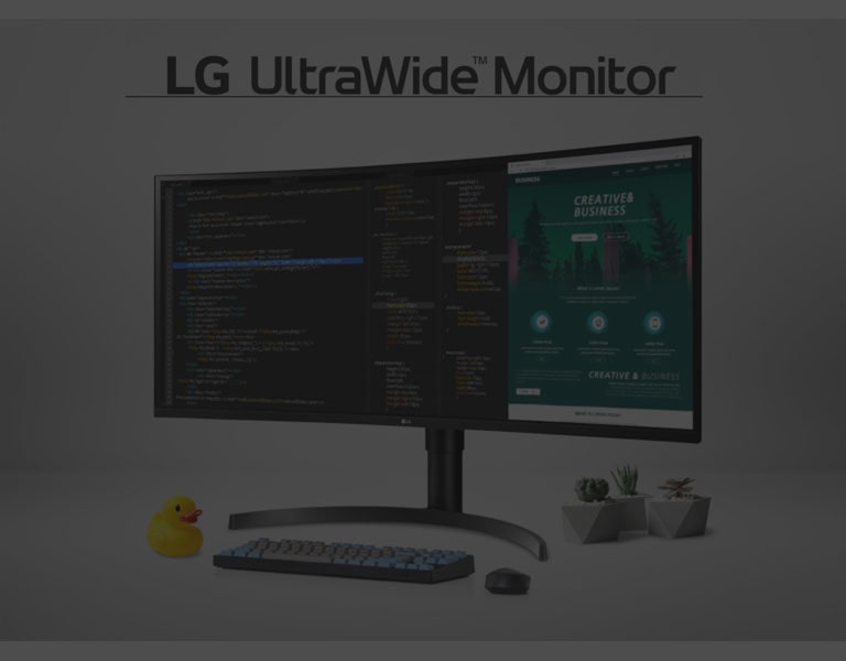 LG 21:9 ULTRAWIDE™ MONITOR – THE PROFESSIONALS CHOICE