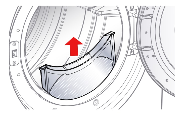 Remove the Lint Filter from the dryer