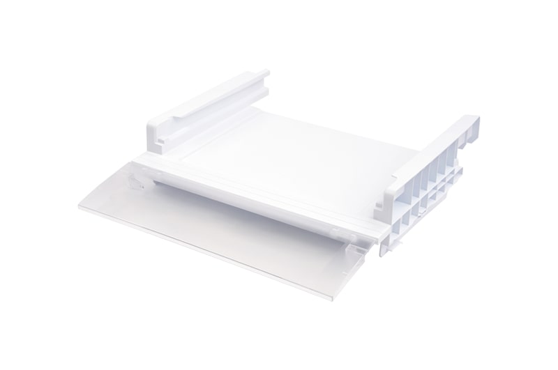 Front view of Refrigerator Vegetable Tray Cover Shelf ACQ88632001
