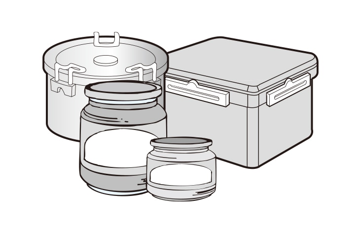 You can store side dish or refrigerated food on the shelf with sufficient space in between the containers Store the foods with higher moisture content at the front of the shelf