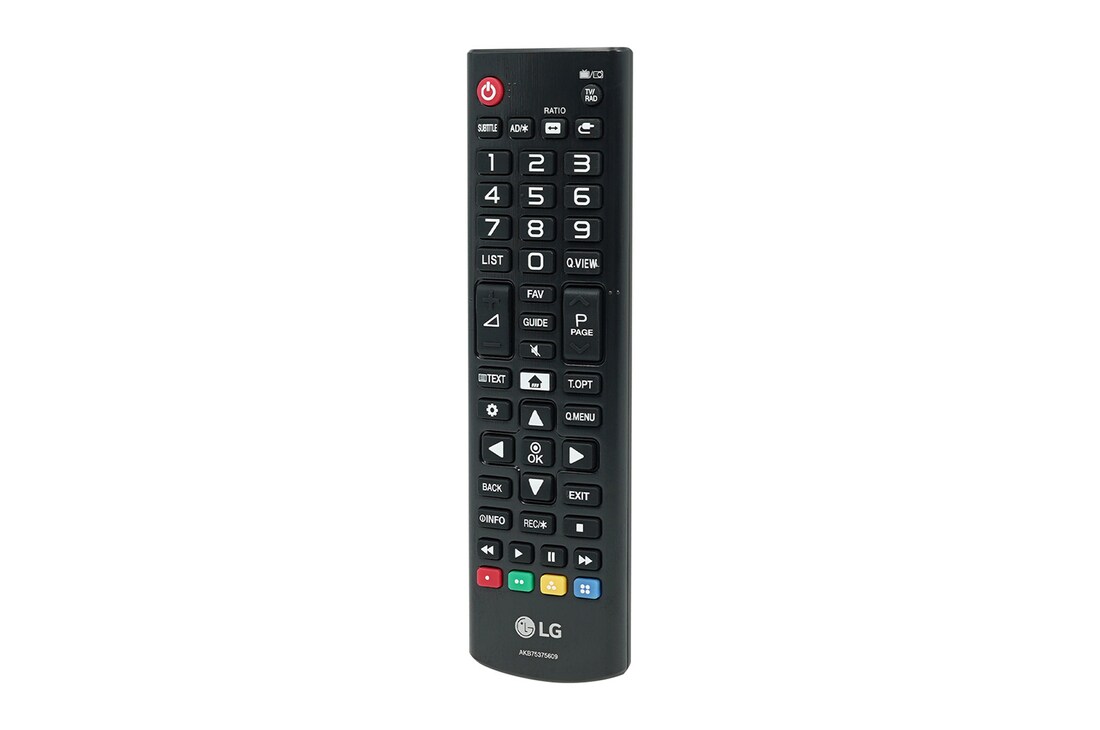 LG AKB75375609 Remote Controller front view