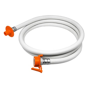 Front view of LG 2M Extension Inlet Hose (One-Touch, Hot) MEJ37192316