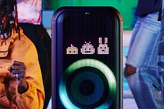 Image of XBOOM with Smartphone to show the connectivity