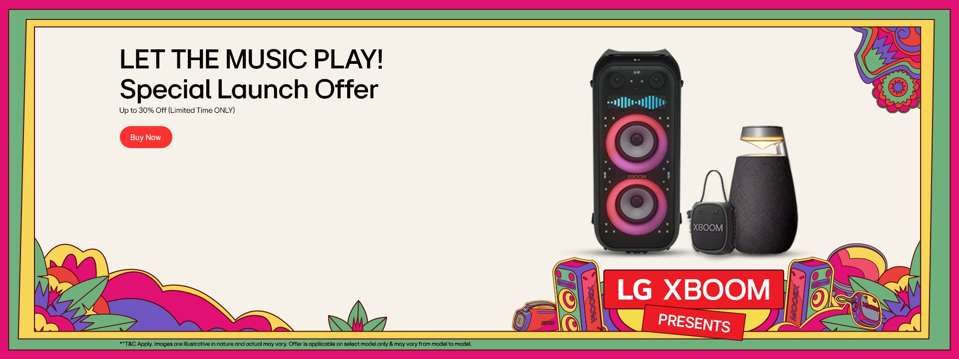 LET THE MUSIC PLAY! Special Launch Offer. Up to 30% Off (Limited Time ONLY)