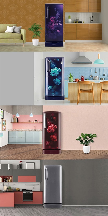 LG Single-Door Refrigerators