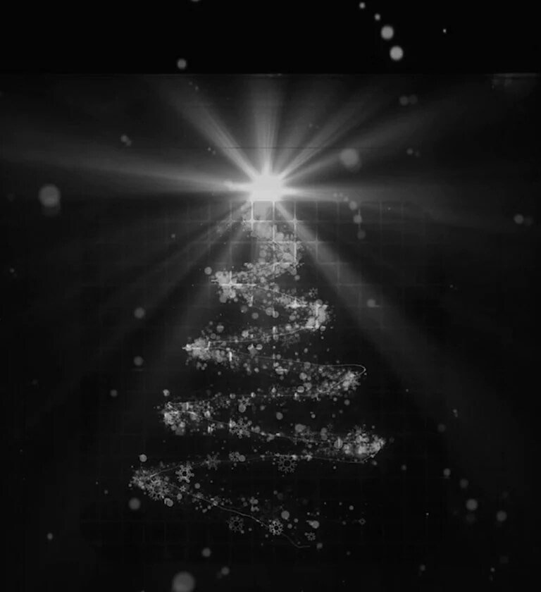 Christmas Tree image on DUAL Vane Cassette