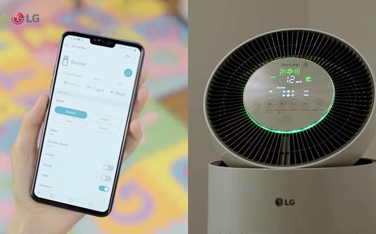 LG Cleaner Air Control