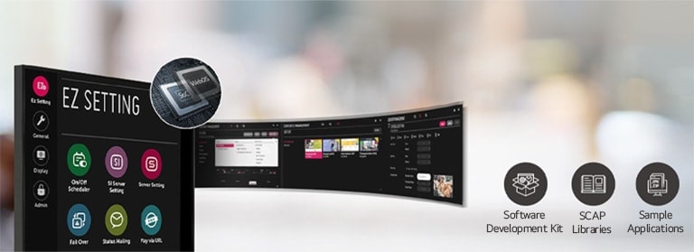 It has improved user convenience by utilizing the SoC and webOS.