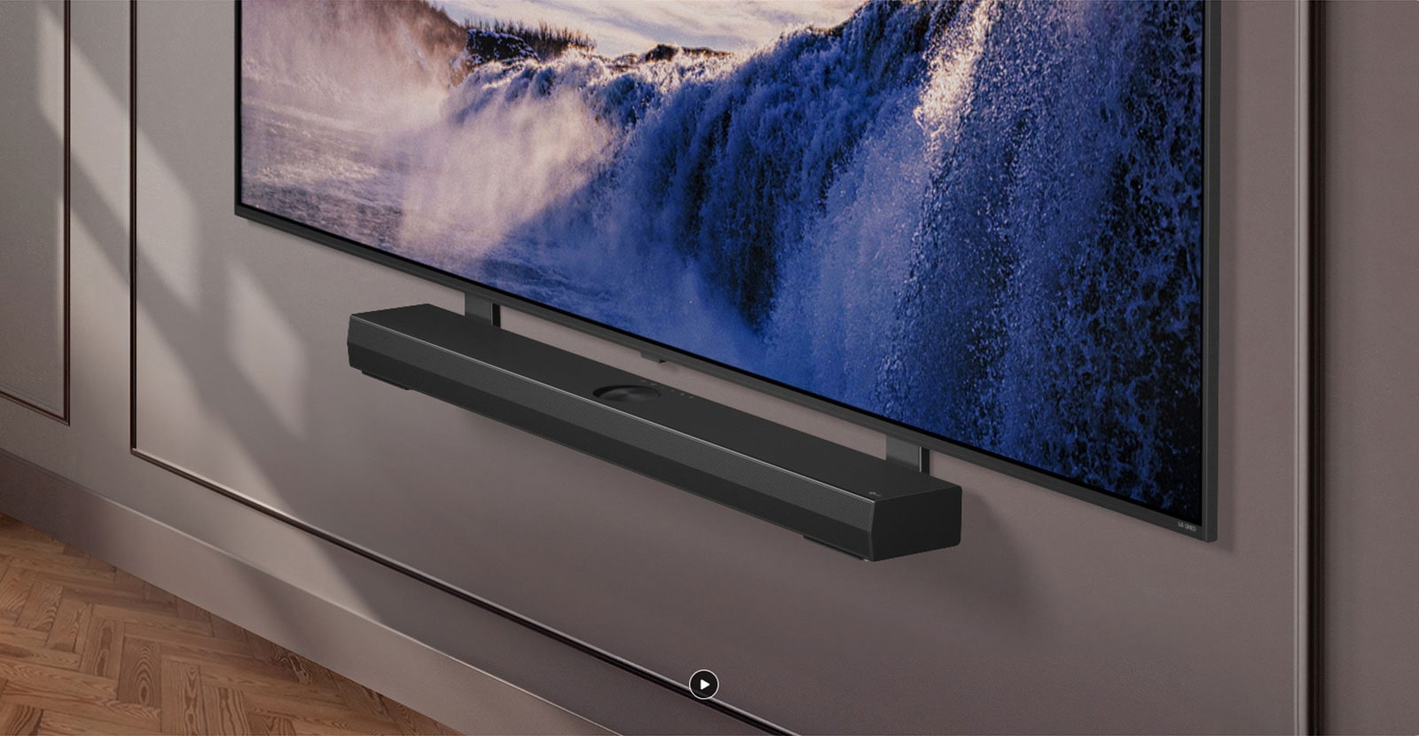 LG 2024 soundbar controls and connections