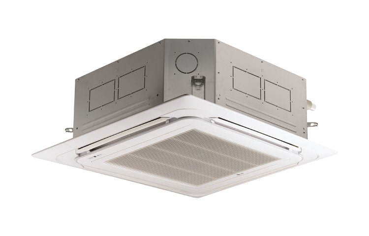Front view of LG Ceiling Cassette Air Conditioner - Inverter (1.5 TR) JTNQ18GPLE5