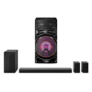 LG RNC5.ASQ75TR Party Speaker XBOOM and Soundbar Front View