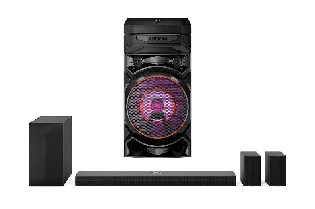 LG RNC5.ASQ75TR Party Speaker - XBOOM front view