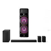 LG RNC9.AS65TR Party Speaker - XBOOM front view