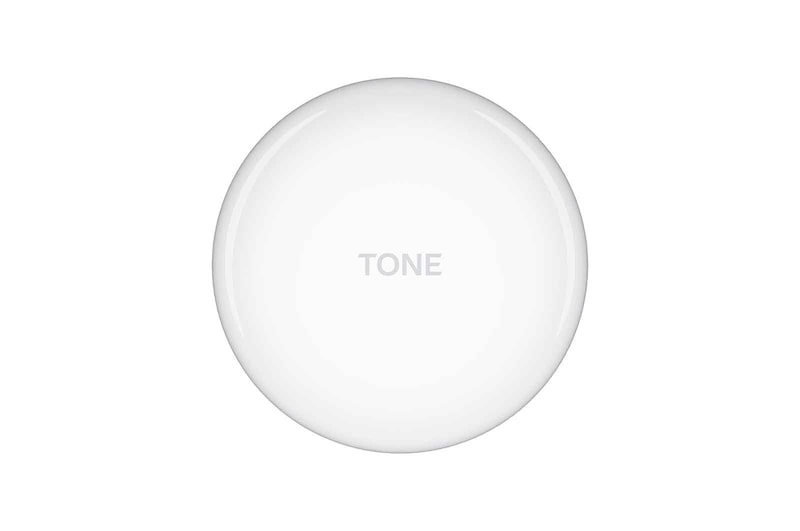 LG TONE Free Wireless Earbuds with Noise Isolation, UVnano 99.9% Bacteria-Free, British Meridian Sound, White, HBS-FN5U