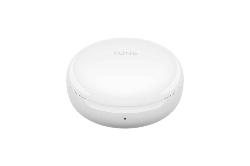 LG TONE Free Wireless Earbuds with Noise Isolation, UVnano 99.9% Bacteria-Free, British Meridian Sound, White, HBS-FN5U