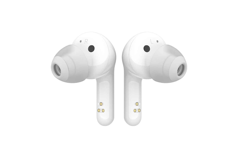 LG TONE Free Wireless Earbuds with Noise Isolation, UVnano 99.9% Bacteria-Free, British Meridian Sound, White, HBS-FN5U