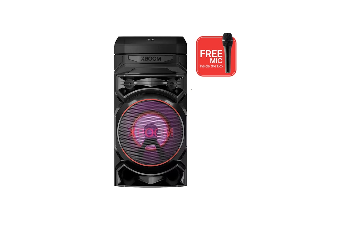 LG RNC7 Party Speaker - XBOOM front view