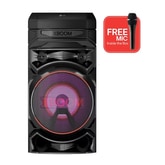 LG XBOOM RNC7, Super Bass Boost, Powerful Sound, Karaoke Bluetooth Party Speaker