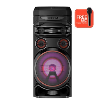 LG RNC7 Party Speaker - XBOOM front view