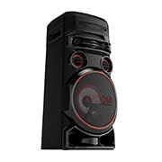 LG RNC7 Party Speaker - XBOOM low angle with left side forward