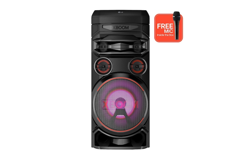 LG RNC7 Party Speaker - XBOOM front view
