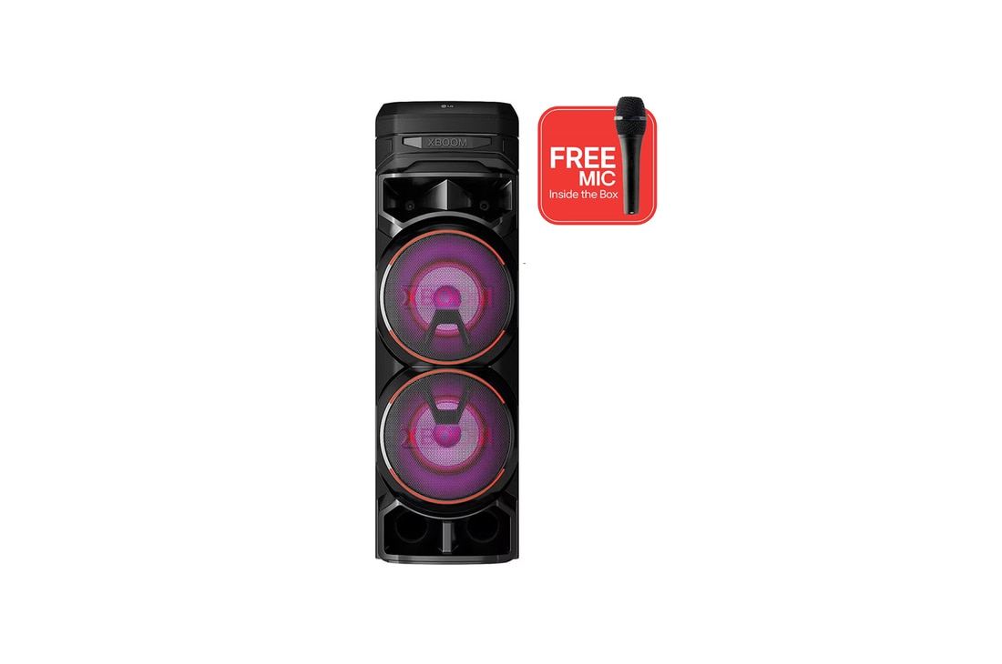 LG RNC9 Party Speaker xboom Front View