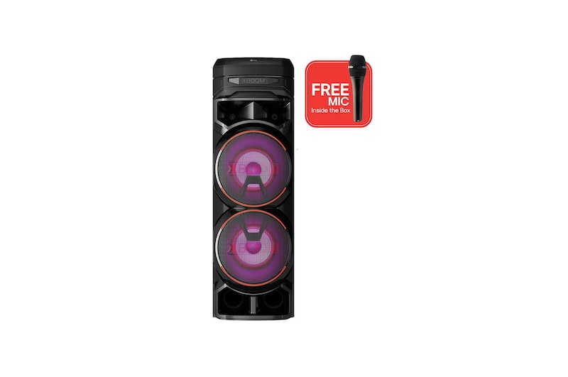 LG RNC9 Party Speaker - XBOOM front view
