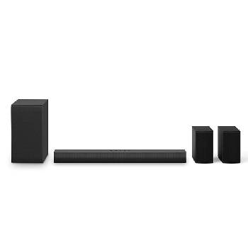 Front view of LG S40TR Soundbar for TV 4.1 channel, Wireless Rear Speaker, WOW Orchestra with WoW Interface S40TR
