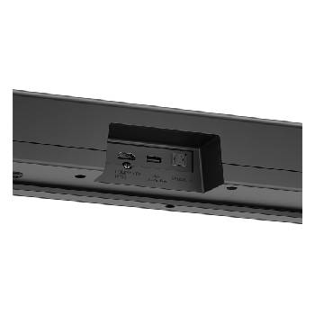 Angled view of LG Soundbar S40TR's back