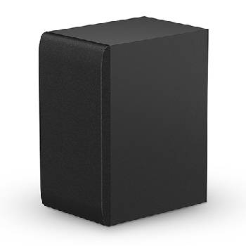 Angled view of subwoofer