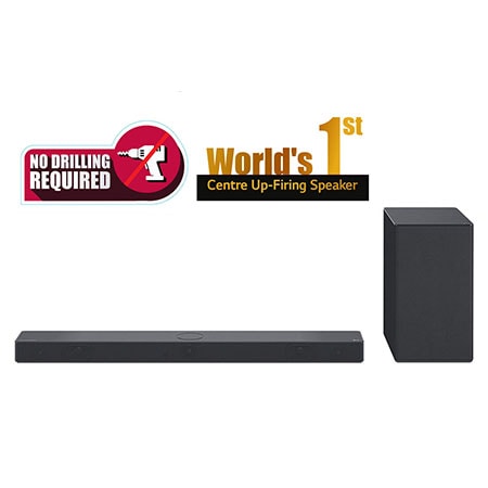 LG Soundbar C with Wireless Subwoofer, Dolby Atmos, DTS:X & IMAX Enhanced  Black SC9S - Best Buy