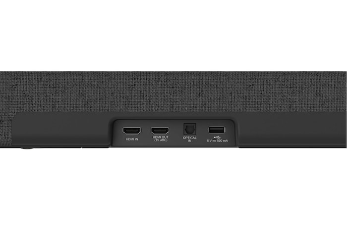 LG Soundbar for TV featuring 2.1 Channel, 100W, Built-In Subwoofer, AI Sound Pro, SP2