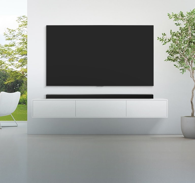 LG SP8A Soundbar Design