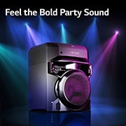 LG XBOOM XL2S, Super Bass Boost, 80W, Karaoke Bluetooth Party Speaker, XL2S