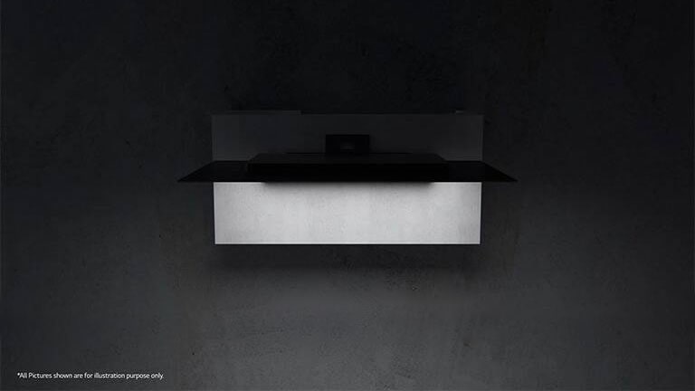 A design film of LG Sound Bar SC9S. Play the video.