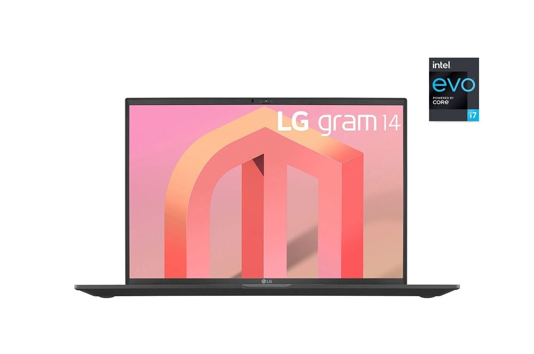 LG gram 14 (35.56cm) Ultra-lightweight with 16:10 IPS Anti glare Display and Intel® Evo 12th Gen. Processor, 14Z90Q-G.AH75A2