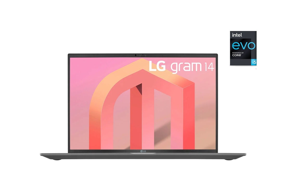 LG gram 14 (35.56cm) Ultra-lightweight with 16:10 IPS Anti glare Display and Intel® Evo 12th Gen. Processor, 14Z90Q-G.AJ56A2